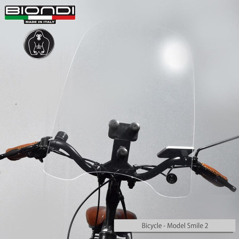 PARABREZZA UNIVERSALE BICI BIONDI 8071269 SENZA ATTACCHI