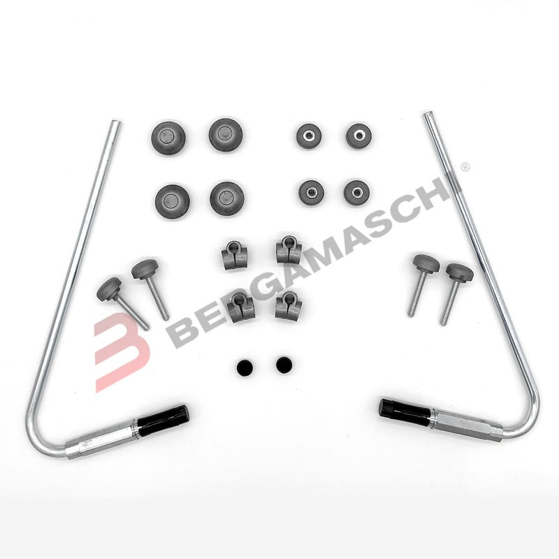 KIT ATTACCHI PER PARABREZZA SCOOTER PIAGGIO FLY 50/125/150 BIONDI 8500698 04>