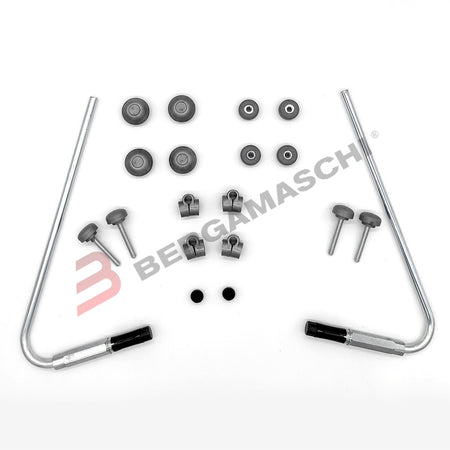 KIT ATTACCHI PER PARABREZZA SCOOTER PIAGGIO FLY 50/125/150 BIONDI 8500698 04>