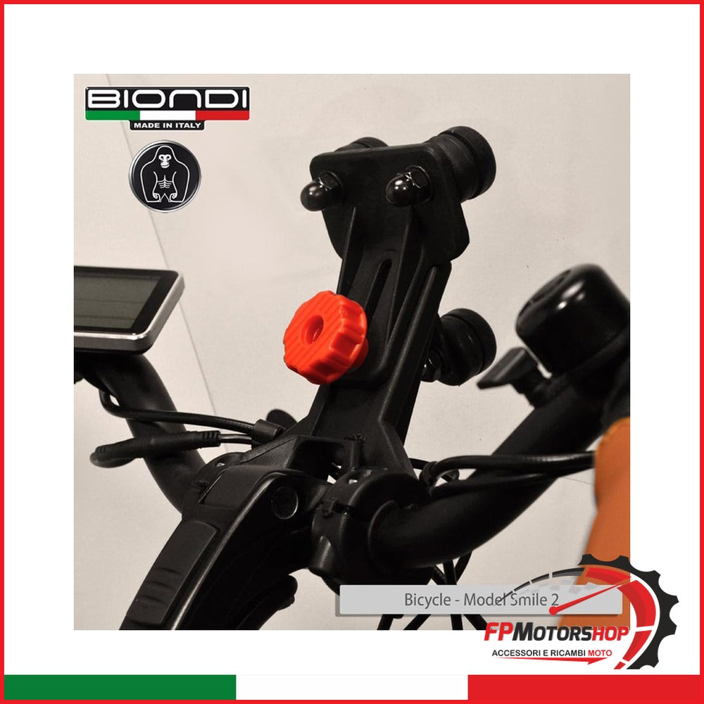 KIT ATTACCHI UNIVERSALE PARABREZZA 8500977 MANUBRIO BICICLETTA BIONDI