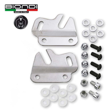 KIT ATTACCHI CUPOLINO MOTO MOD RK 8900413 NAKED DARK METAL BMW R1100R HONDA