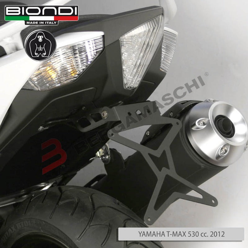 PORTATARGA PER SCOOTER YAMAHA T-MAX 530 12-16 BIONDI 8901029