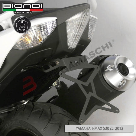 PORTATARGA PER SCOOTER YAMAHA T-MAX 530 12-16 BIONDI 8901029