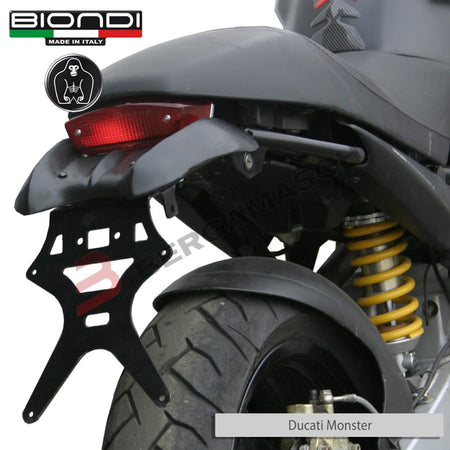 PORTATARGA PER MOTO DUCATI MONSTER BIONDI 8909978 600 93-02 620