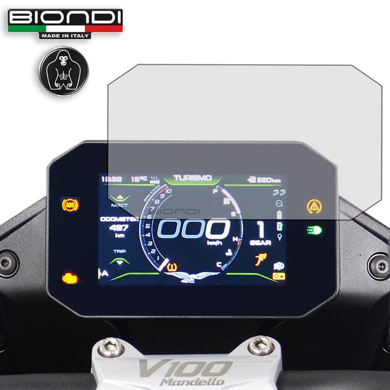 PELLICOLA TRASPARENTE DISPLAY MOTO GUZZI SC0004 V100 MANDELLO 22- DAL 2022