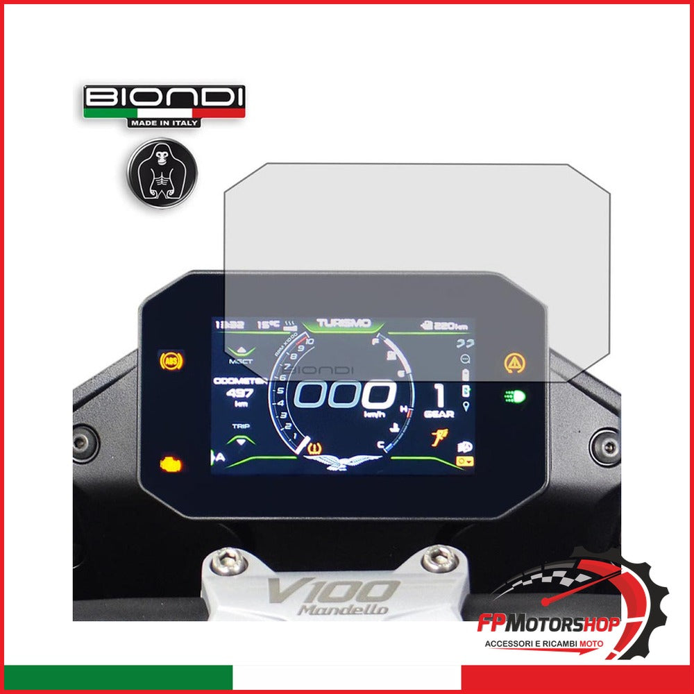 PELLICOLA TRASPARENTE DISPLAY MOTO GUZZI SC0004 V100 MANDELLO 22- DAL 2022