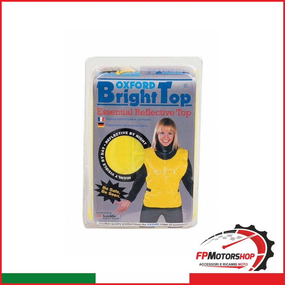 GIUBBINO D\'EMERGENZA GIALLO OXFORD C801020 - foto brandizzata