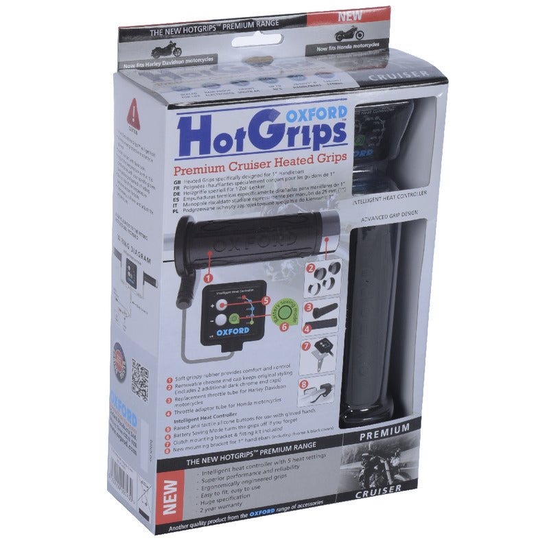 MANOPOLE RISC.HOTGRIPS PREMIUMCRUISER OXFORD C800543 - foto originale