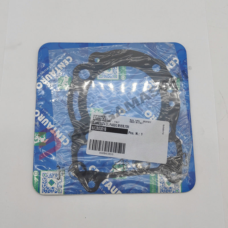GUARNIZIONE TESTA CILINDRO PER PIAGGIO VESPA BEVERLY 250 08>10 CENTAURO