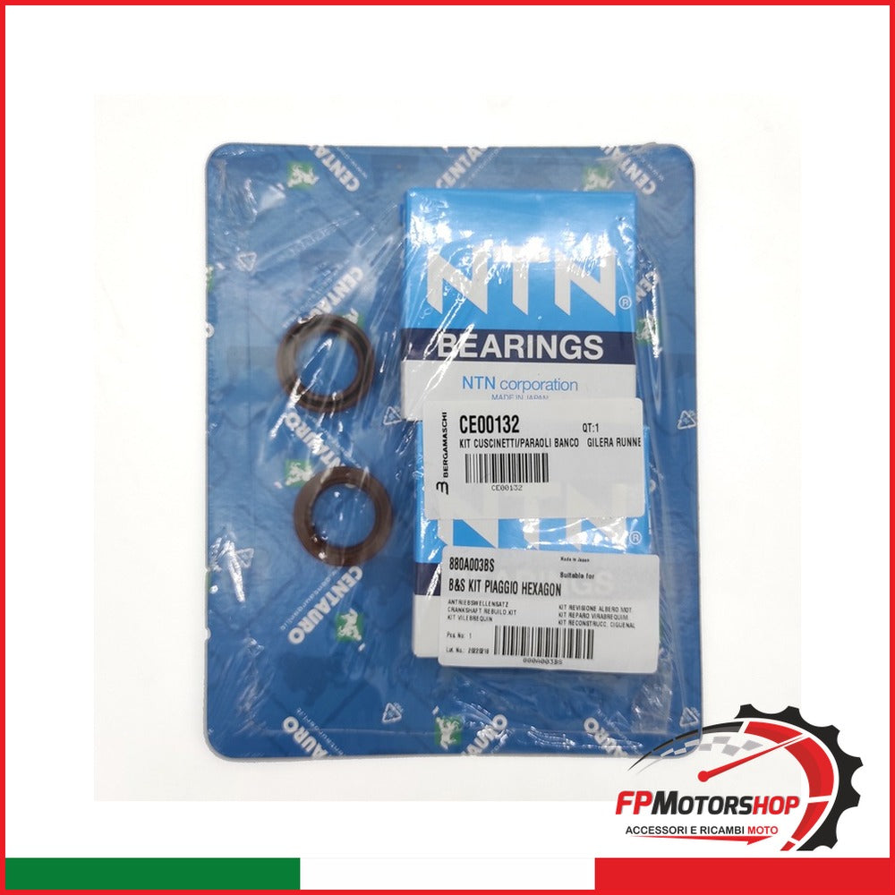 KIT CUSCINETTI/PARAOLI BANCO GILERA RUNNER 880A003BS FX 125 1997-2002 PIAGGIO