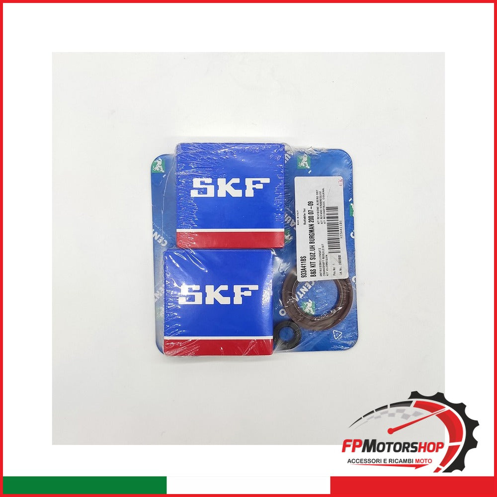 KIT CUSCINETTI/PARAOLI BANCO SUZUKI BURGMAN 933A411BS 125/150/200