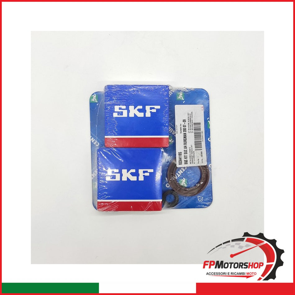 KIT CUSCINETTI/PARAOLI BANCO SUZUKI BURGMAN 933A411BS 125/150/200