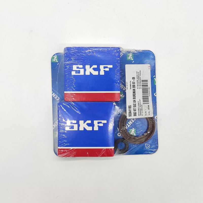 KIT CUSCINETTI/PARAOLI BANCO SUZUKI BURGMAN 933A411BS 125/150/200