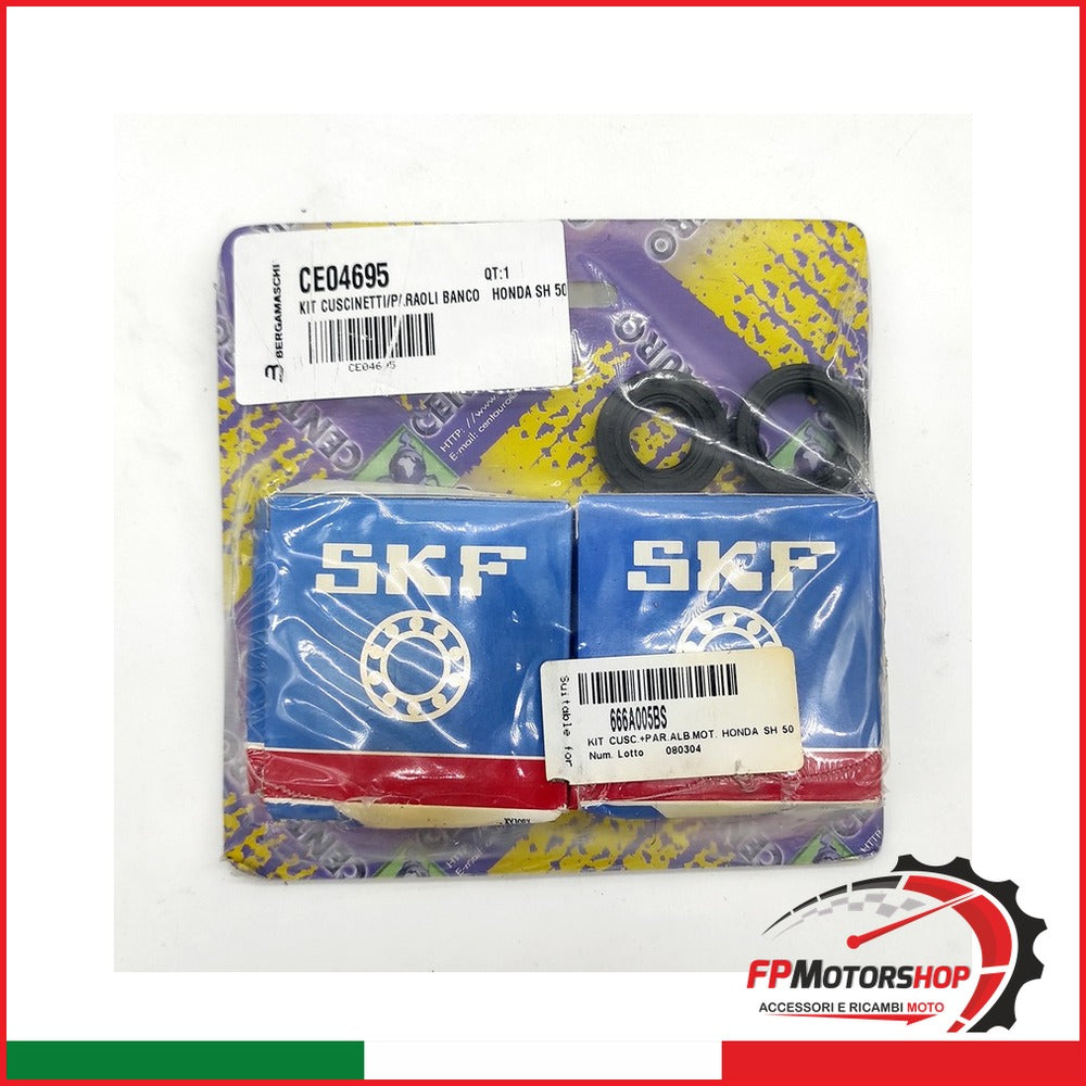 KIT CUSCINETTI/PARAOLI BANCO HONDA SH 666A005BS 50 1996-1998