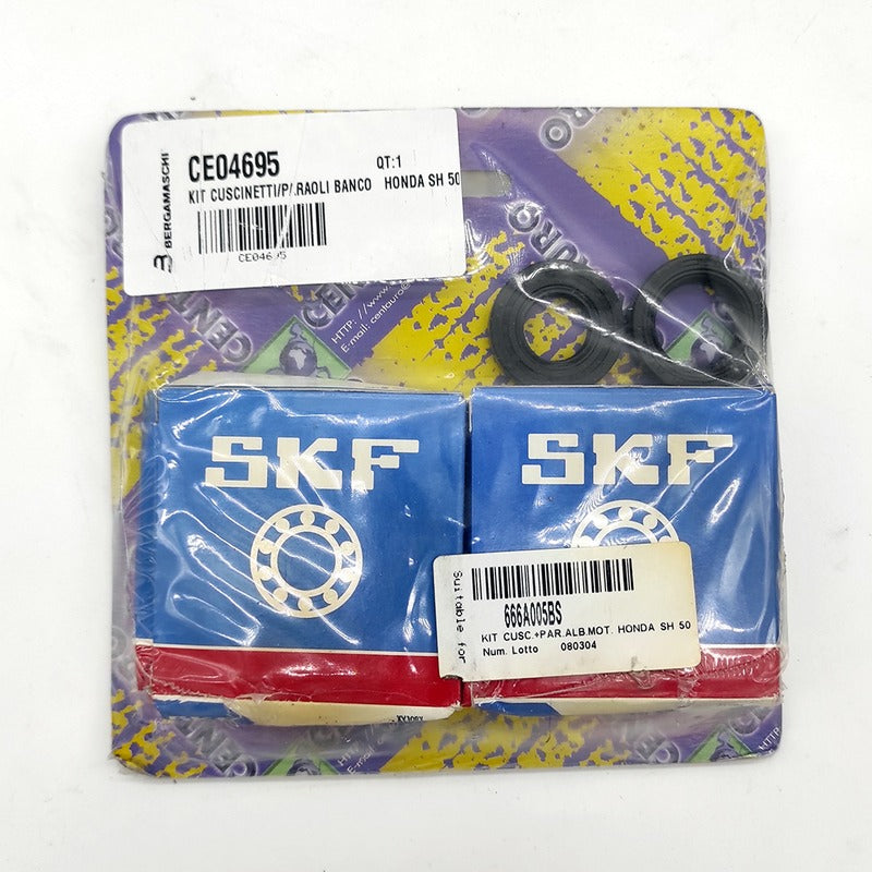 KIT CUSCINETTI/PARAOLI BANCO HONDA SH 666A005BS 50 1996-1998