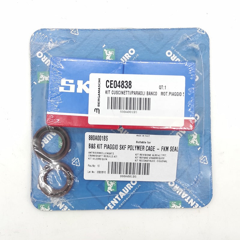 KIT CUSCINETTI/PARAOLI BANCO MOT.PIAGGIO 50 PIAGGIO 880A001BS 2T APRILIA GILERA
