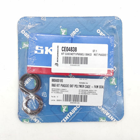KIT CUSCINETTI/PARAOLI BANCO MOT.PIAGGIO 50 PIAGGIO 880A001BS 2T APRILIA GILERA