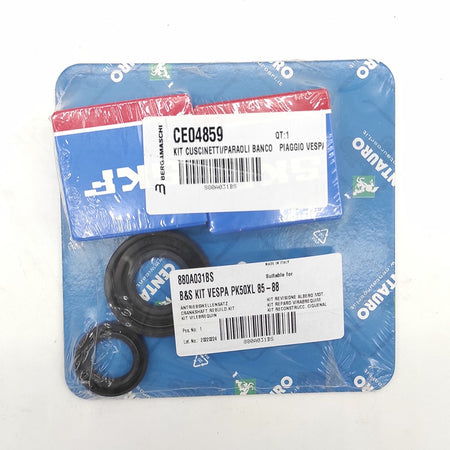 KIT CUSCINETTI/PARAOLI BANCO PIAGGIO VESPA 880A031BS 50/90/125 ET3 2050-1990