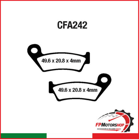 PASTIGLIE FRENO MOTO EBC CFA242 MTB