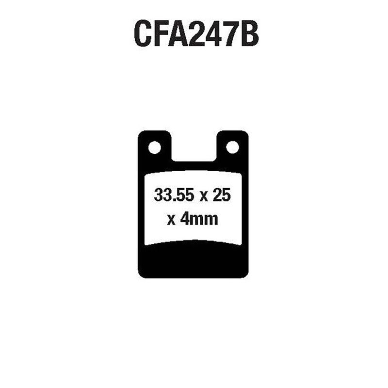 PASTIGLIE MTB CFA247B EBC R4124700 - foto originale