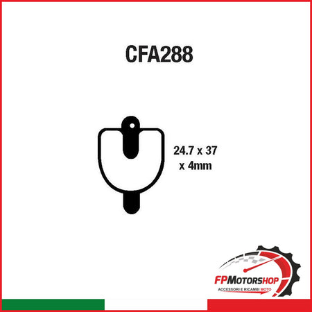 PASTIGLIE MTB CFA288R EBC R4328800 - foto brandizzata