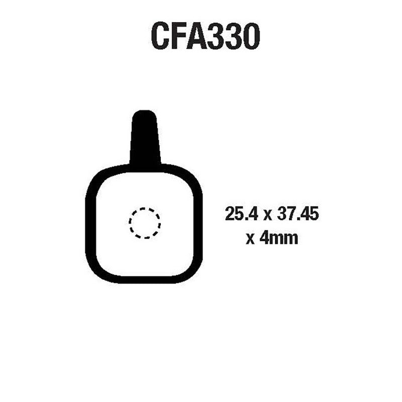 PASTIGLIE FRENO MOTO EBC CFA330 MTB