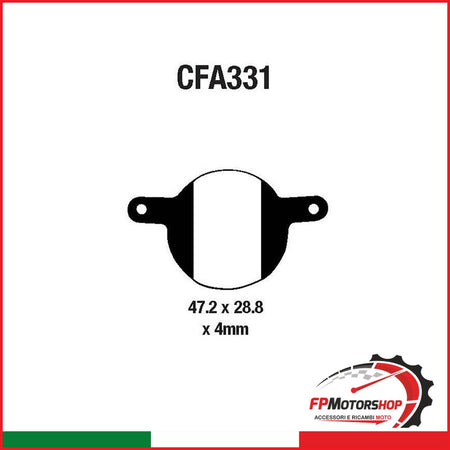 PASTIGLIE FRENO MOTO EBC CFA331HH MTB