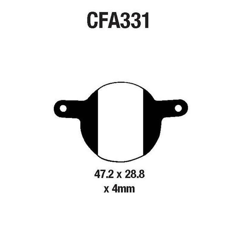 PASTIGLIE FRENO MOTO EBC CFA331 MTB