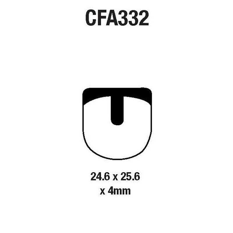 PASTIGLIE FRENO MOTO EBC CFA332 MTB