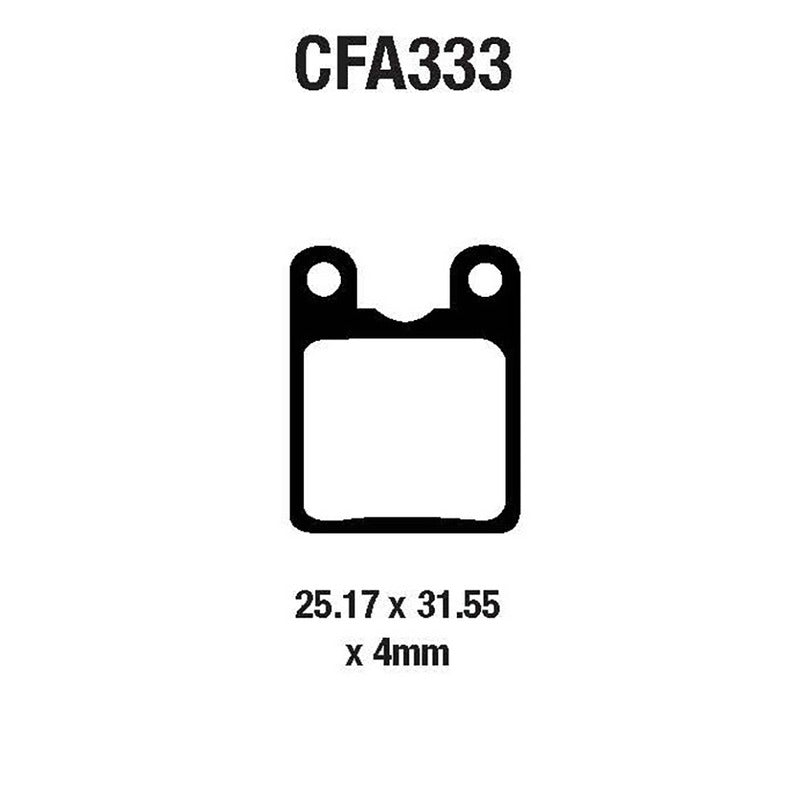 PASTIGLIE MTB CFA333HH EBC R4233300 - foto originale