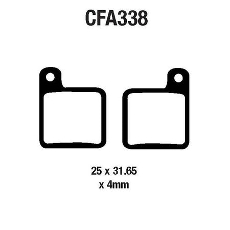 PASTIGLIE FRENO MOTO EBC CFA338 MTB