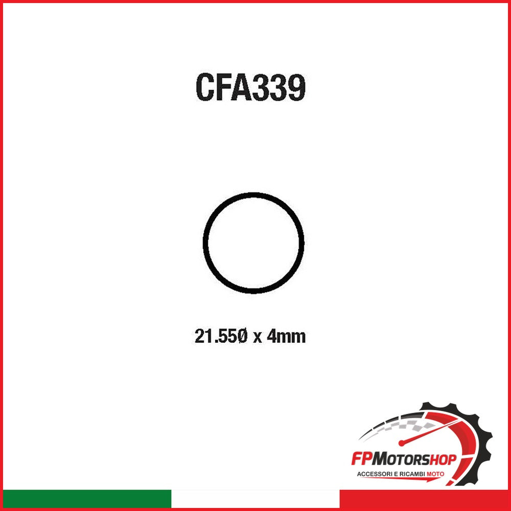 PASTIGLIE MTB CFA339HH EBC R4233900 - foto brandizzata