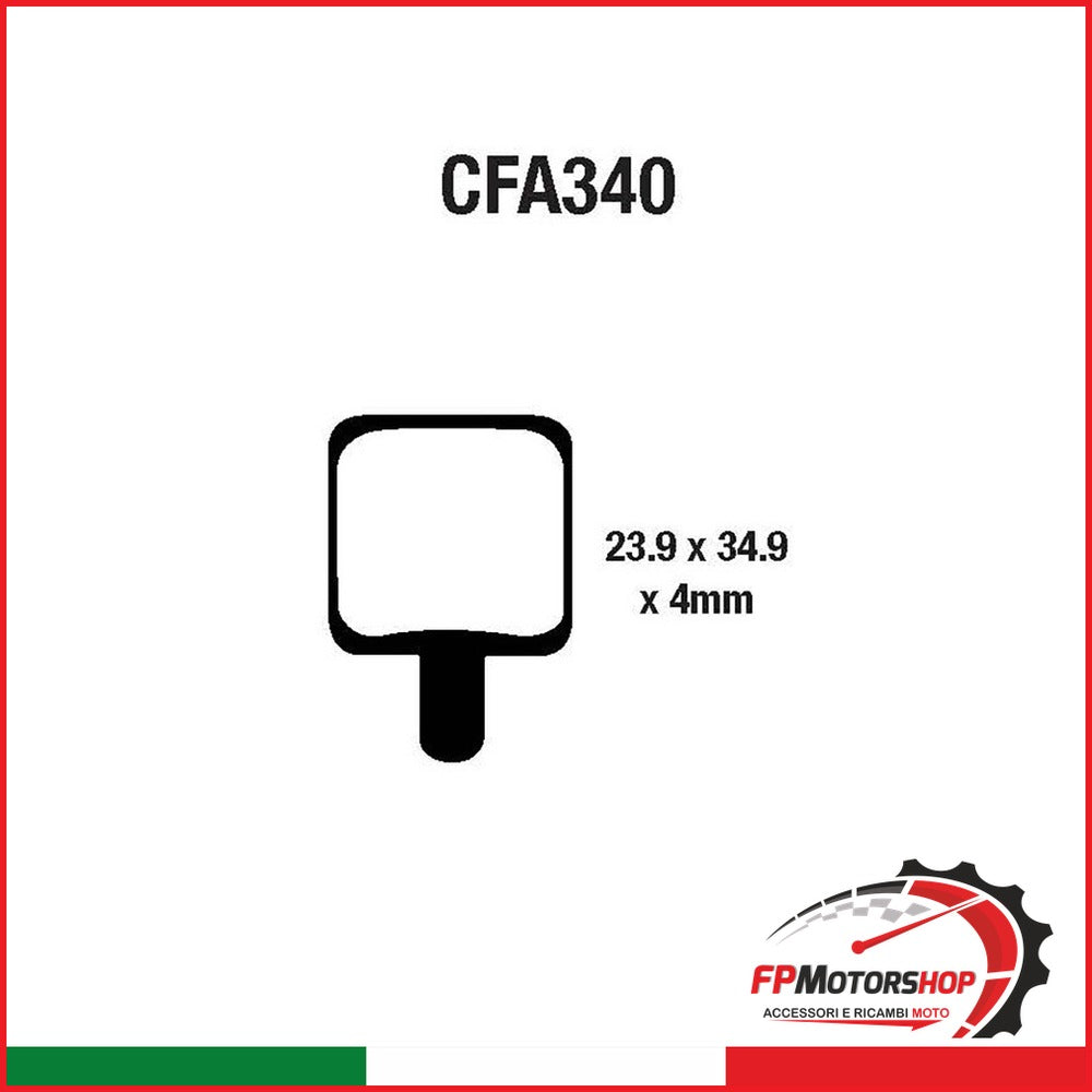PASTIGLIE MTB CFA340 EBC R4134000 - foto brandizzata