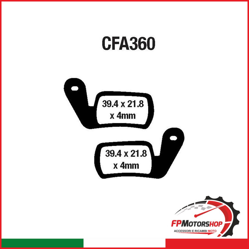 PASTIGLIE FRENO MOTO EBC CFA360 MTB