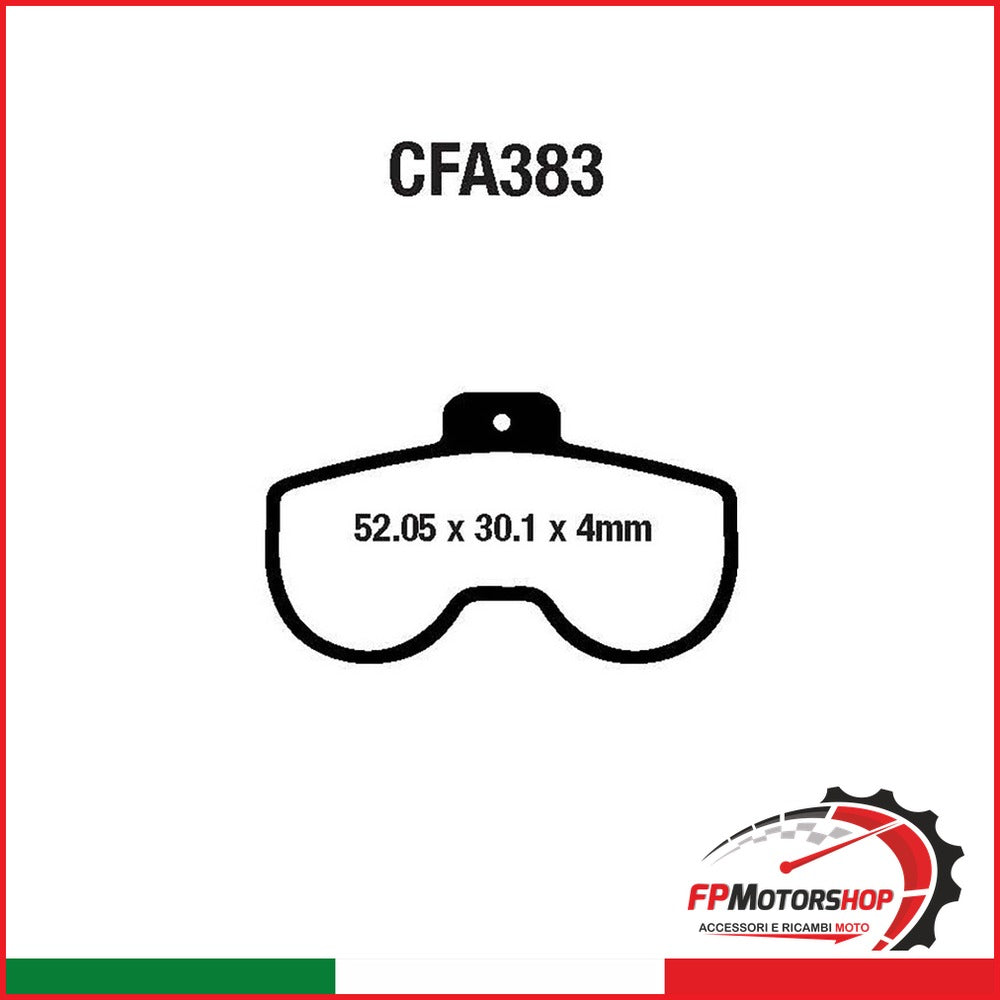 PASTIGLIE MTB CFA383 EBC R4138300 - foto brandizzata