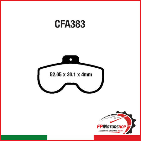 PASTIGLIE MTB CFA383 EBC R4138300 - foto brandizzata