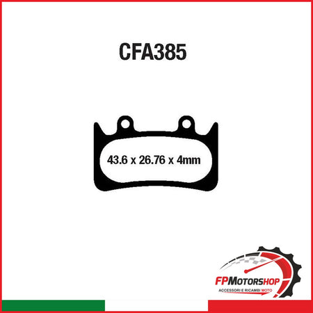 PASTIGLIE MTB CFA385R EBC R4338500 - foto brandizzata