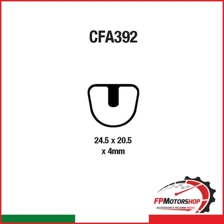 PASTIGLIE FRENO MOTO EBC CFA392 MTB