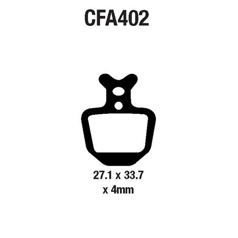 PASTIGLIE FRENO MOTO EBC CFA402 MTB