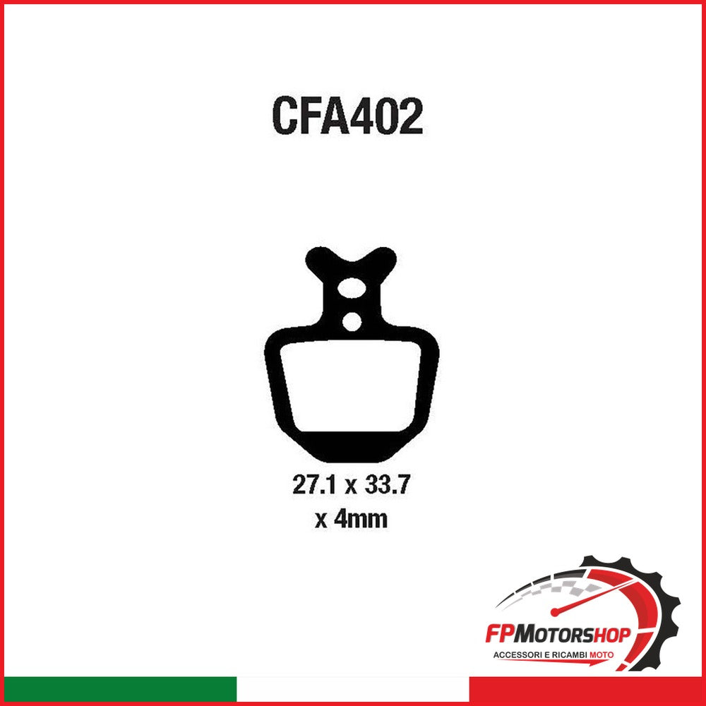 PASTIGLIE FRENO MOTO EBC CFA402 MTB