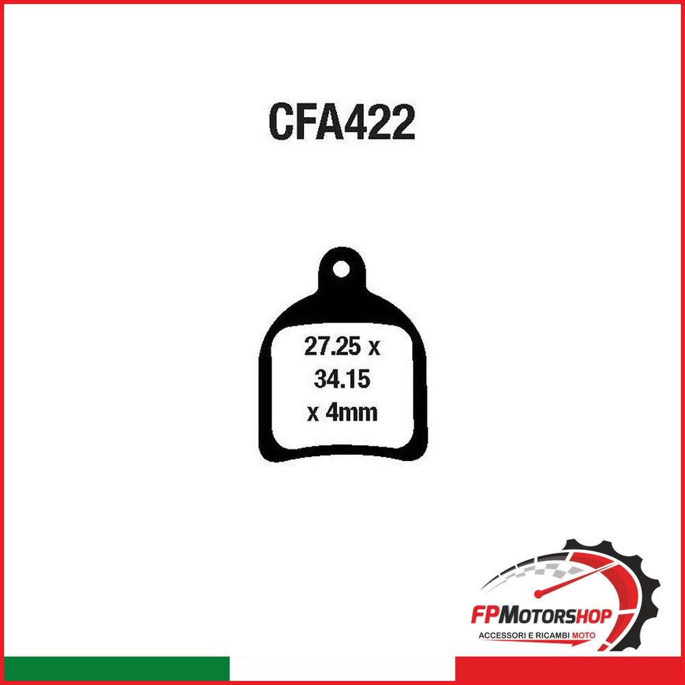 PASTIGLIE MTB CFA422 EBC R4142200 - foto brandizzata