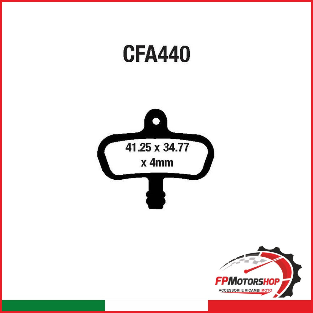 PASTIGLIE FRENO MOTO EBC CFA440HH MTB
