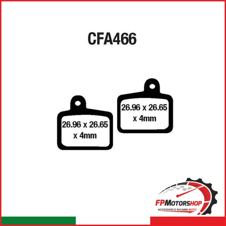 PASTIGLIE FRENO MOTO EBC CFA466 MTB
