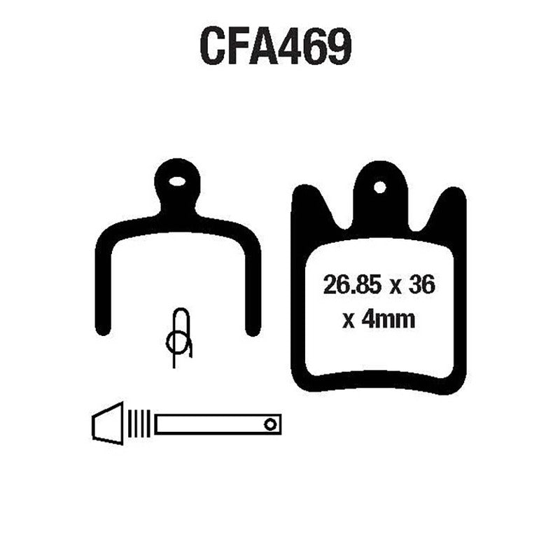 PASTIGLIE MTB CFA469HH EBC R4246900 - foto originale
