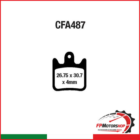 PASTIGLIE MTB CFA487R EBC R4348700 - foto brandizzata