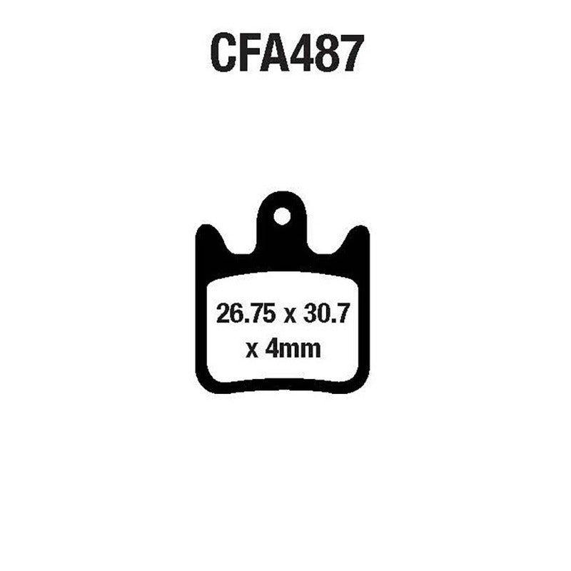 PASTIGLIE MTB CFA487R EBC R4348700 - foto originale