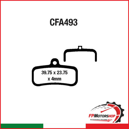 PASTIGLIE FRENO MOTO EBC CFA493 MTB