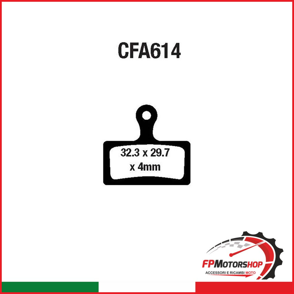 PASTIGLIE FRENO MOTO EBC CFA614 MTB