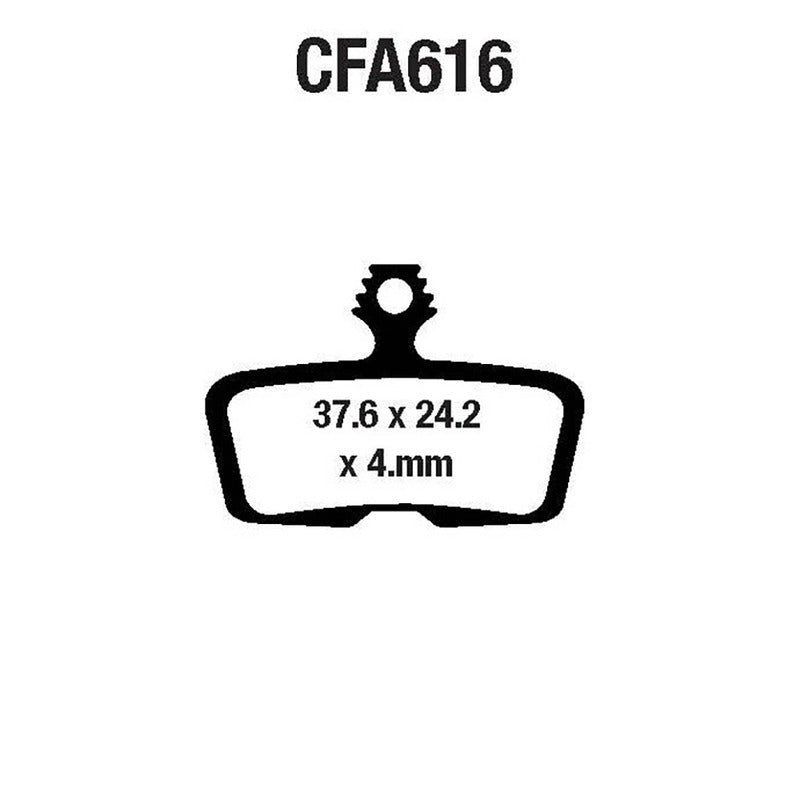 PASTIGLIE MTB CFA616HH EBC R4261600 - foto originale