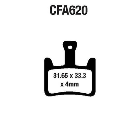 PASTIGLIE MTB CFA620R EBC R4362000 - foto originale